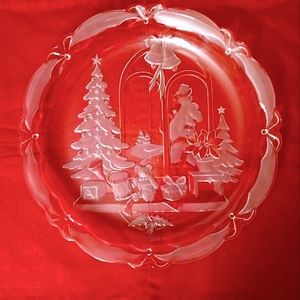 Crystal Serving Platter